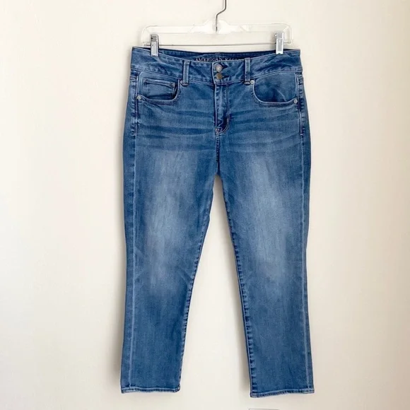 American Eagle Artist Crop Jeans - Picture 3 of 13